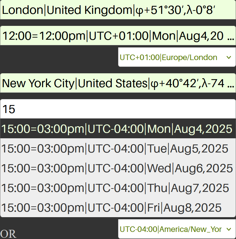 countdown.travel app: time till autocomplete (arrival)